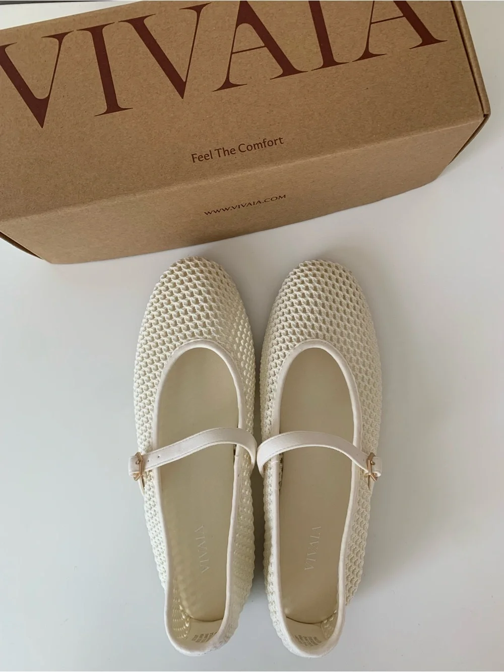 VIVAIA Almond-toe Mary Janes (Nelly)